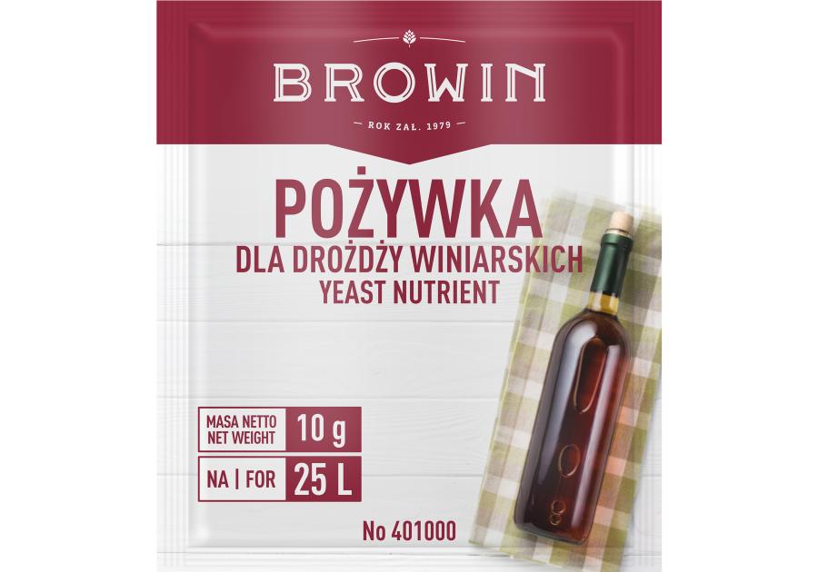 Zdjęcie: Pożywka dla drożdży winiarskich 10 g BROWIN